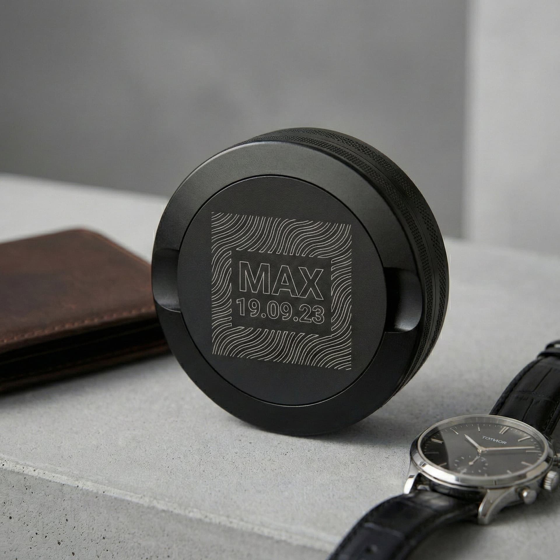 Personalisierte Snus Dose mit Gravur als Geschenk für Männer Freund oder Ehemann