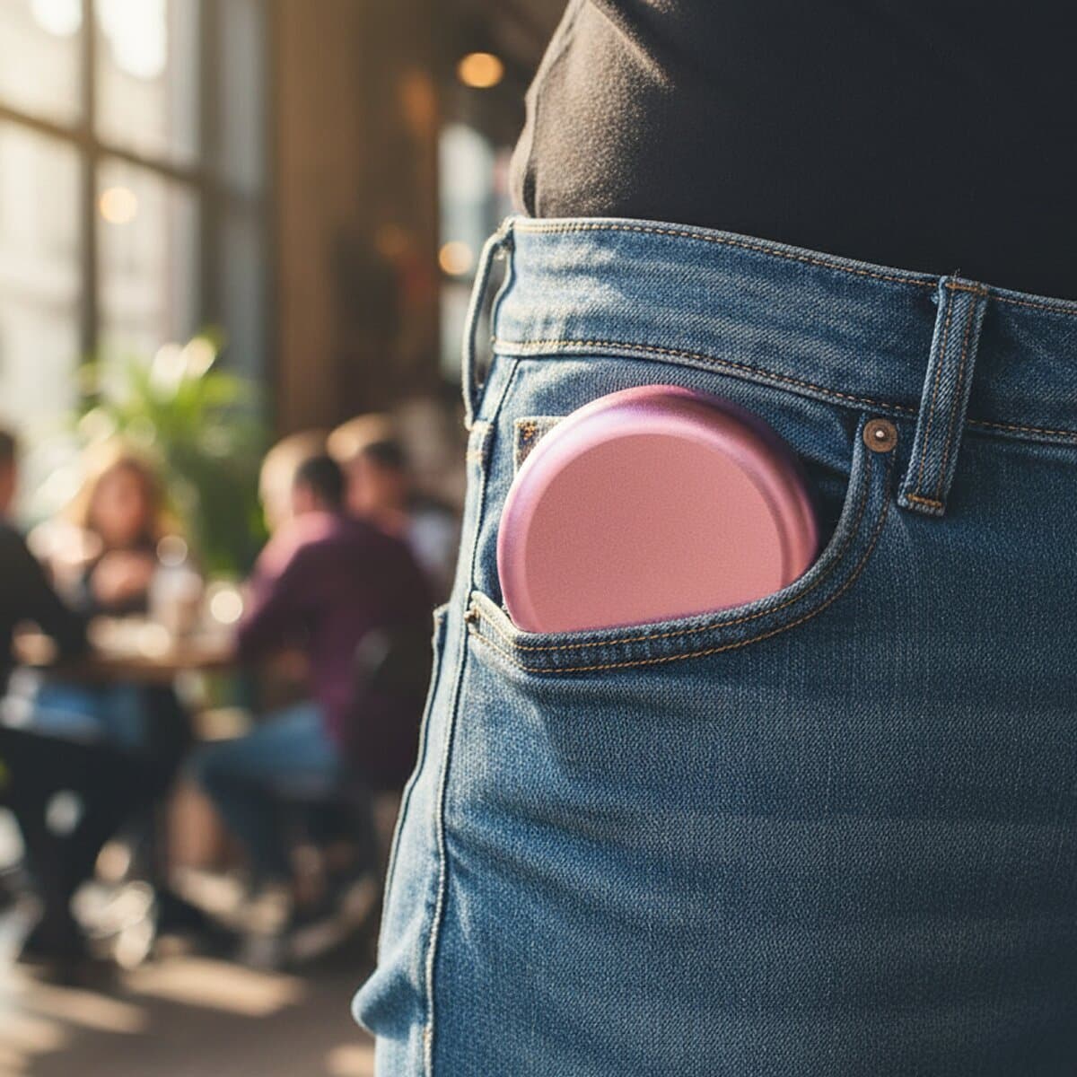 Lille personaliseret Puck snusdåse i pink som moderne statement piece