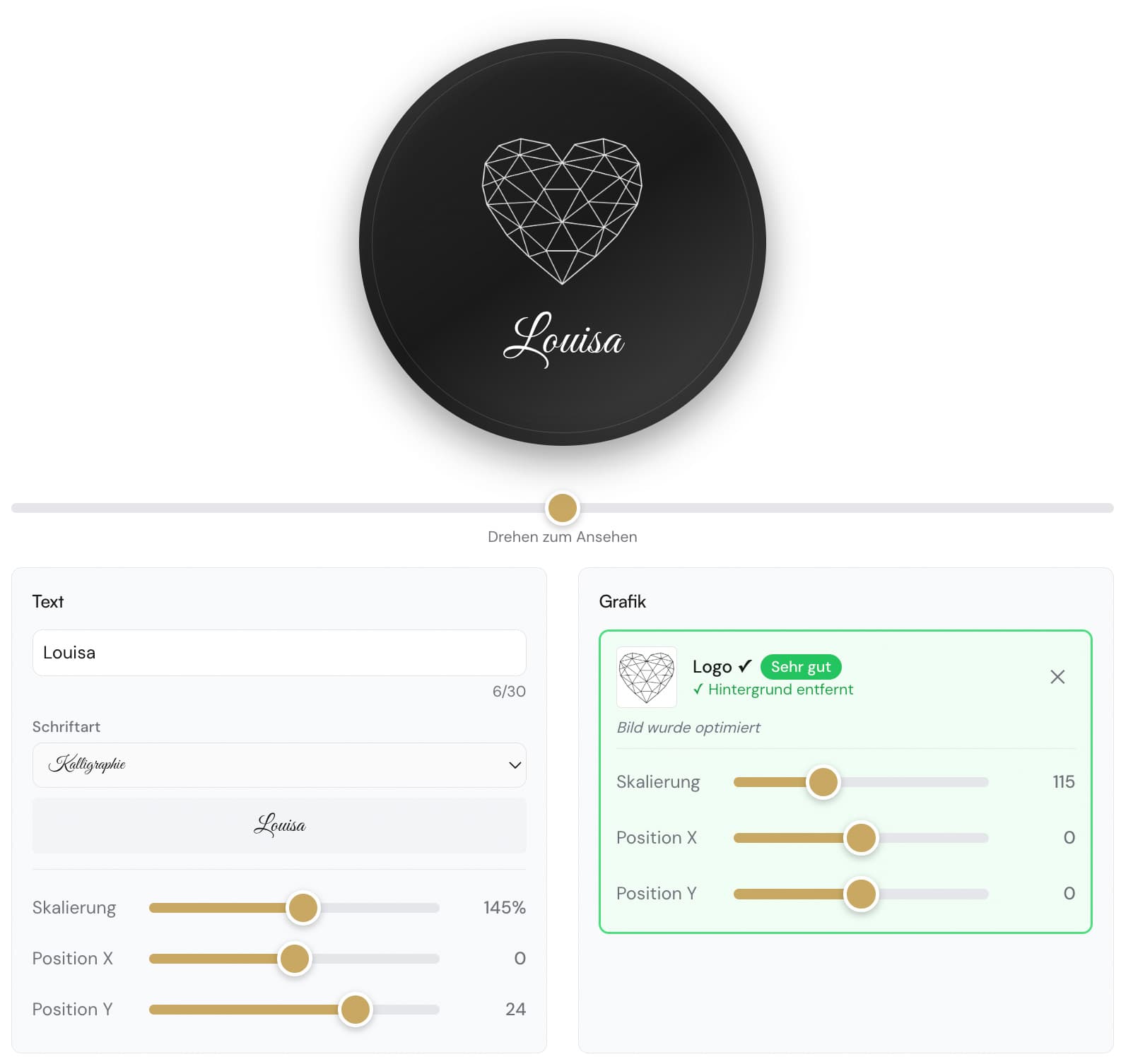 WELANDA Snus Dose im 3D-Editor personalisieren mit Lasergravur Designer