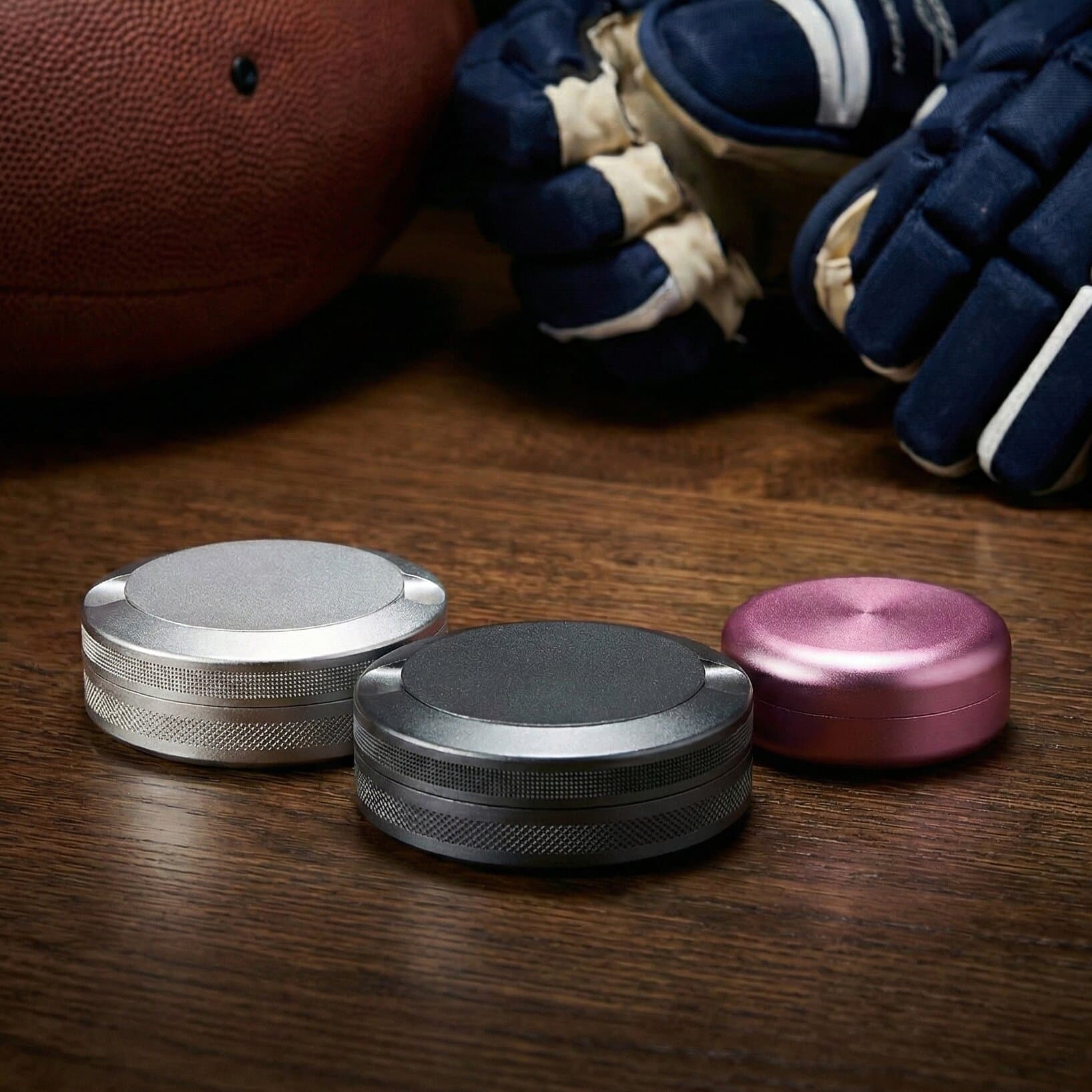 Caja de snus deportiva como almacenamiento robusto de bolsitas para la bolsa deportiva